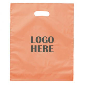 Frosted Die Cut Bags-12 x 15 x 3 Frosted Die Cut Bags-12 x 15 x 3